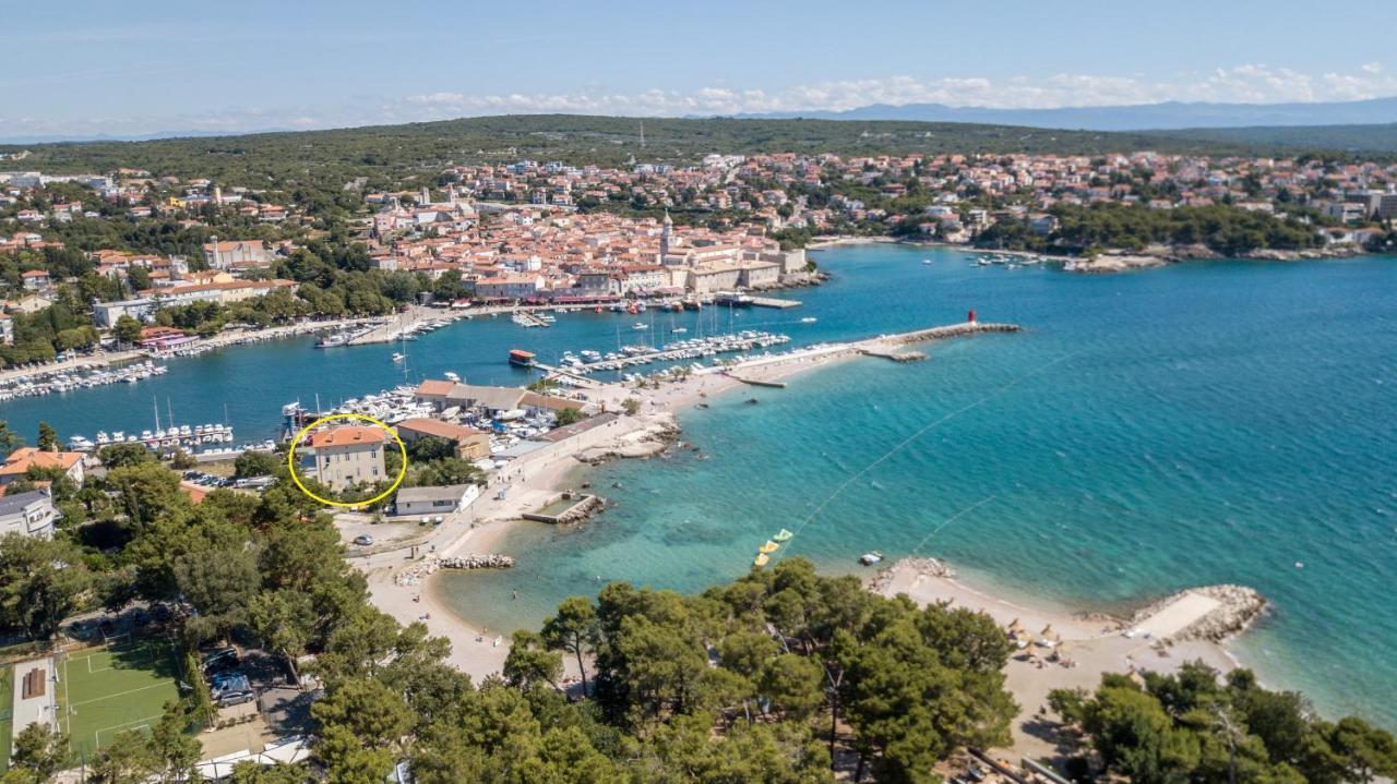 Beach Apartment Krk Town Kültér fotó